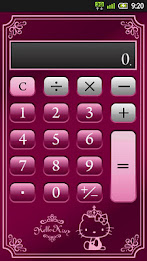ハローキティ 電卓（007SH KT限定） poster 1