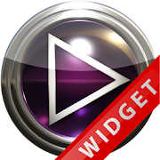 Poweramp Widget Purple Glas 2.08-build-208 Icon