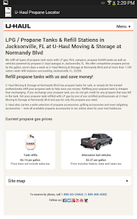 U-Haul Propane Locator Screenshots 5