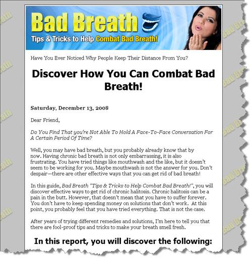 Combat Bad Breath