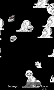 Rage Face Live Wallpaper Screenshots 1