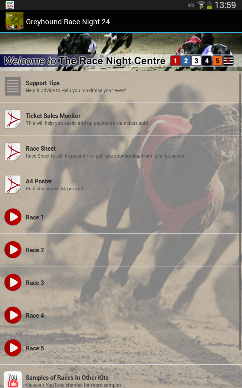 Greyhound Race Night - 24 Screen 2