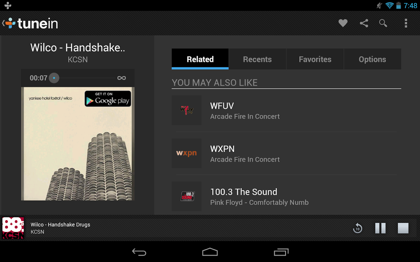 TuneIn Radio Android Apps on Google Play