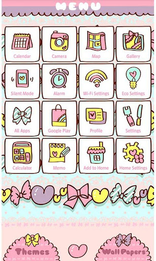 Cute Theme-Minty Ribbon- 1.0 Windows u7528 2