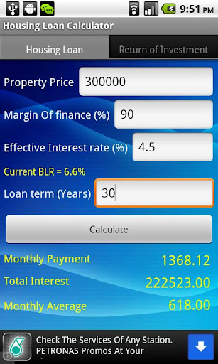 Housing Loan Calculator