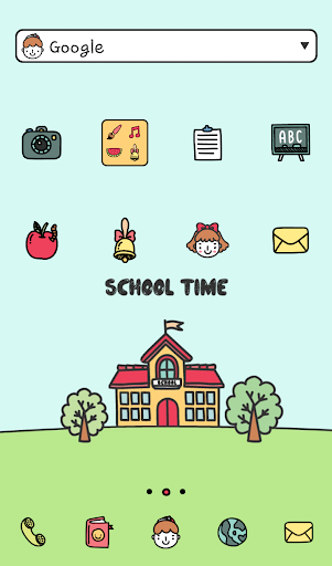 school time 도돌런처 테마