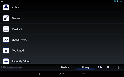 Poweramp - screenshot thumbnail