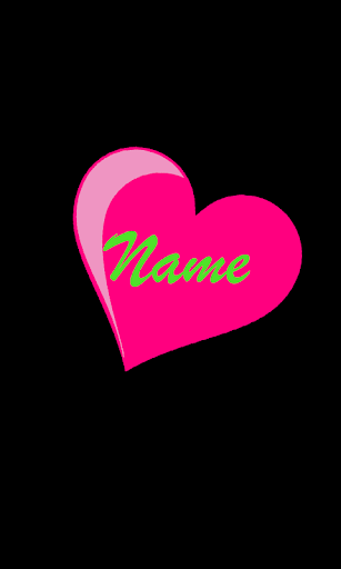 Heart Name Live Wallpaper