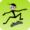 Stickman Skater logo