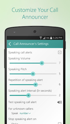 【免費通訊App】Speaking SMS & Call Announcer-APP點子