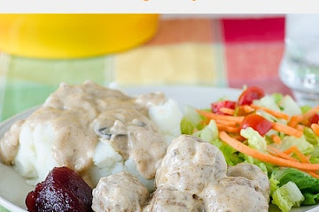 Slow Cooker Swedish Meatballs