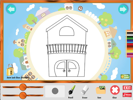 免費下載教育APP|Coloring Game: Houses app開箱文|APP開箱王