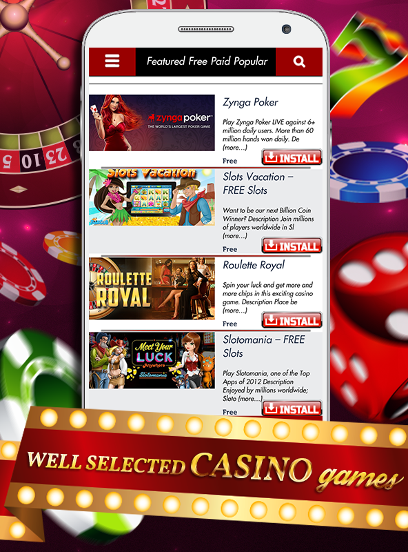 Casino Games Screen 1