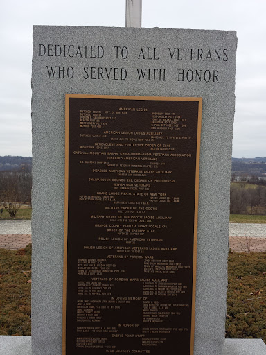 Castle Point Veterans Honor Roll Memorial