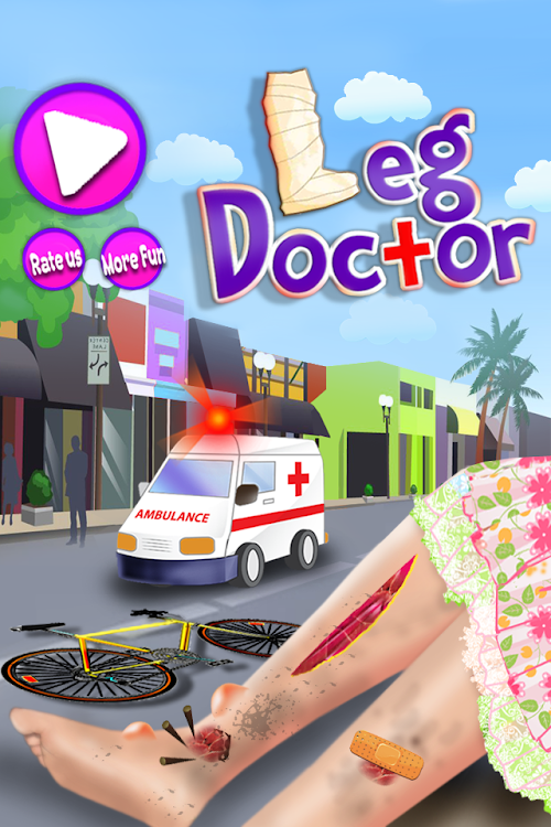 Android application Leg Surgery Doctor screenshort