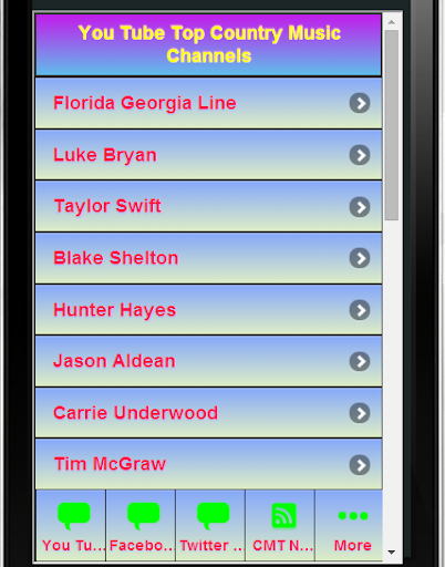 【免費音樂App】Top Country Music Channels-APP點子