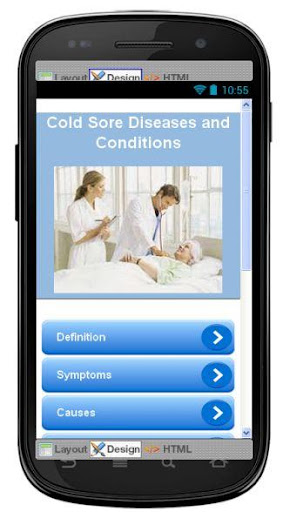 Cold Sore Disease Symptoms