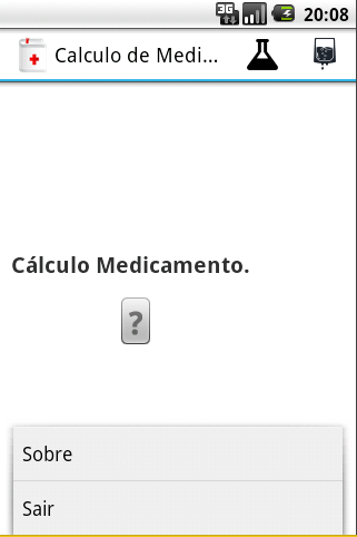 Cálculo de medicação