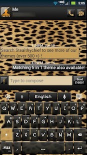 How to download GO Keyboard Cheetah Theme 1.0 apk for laptop
