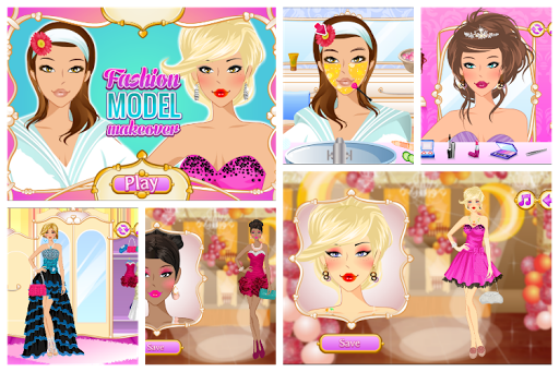 【免費家庭片App】Fashion Model Makeover-APP點子