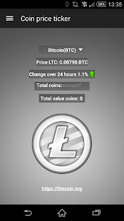 Lastest Coin price ticker APK for Android