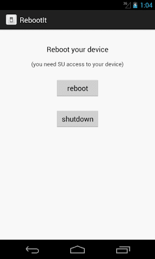 RebootIt reboot your device