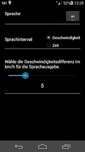 Sprechender Fahrradtacho Screen 2
