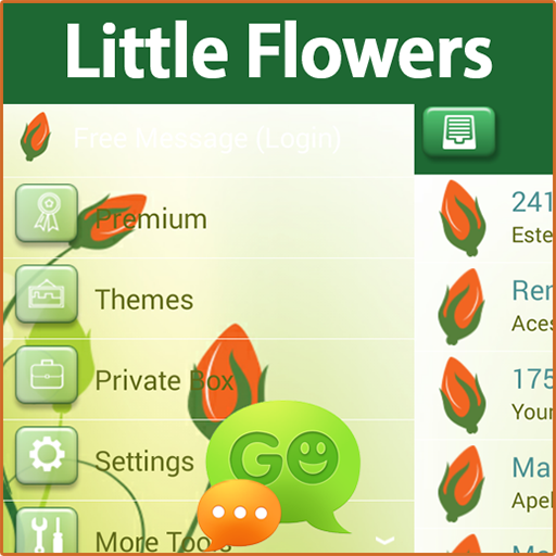 GO SMS 프로 작은 꽃 娛樂 App LOGO-APP開箱王