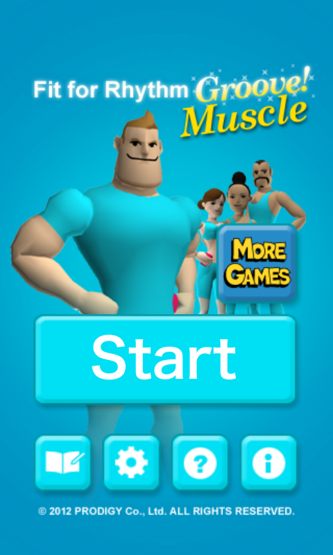 Android application Fit for Rhythm Groove! Muscle screenshort