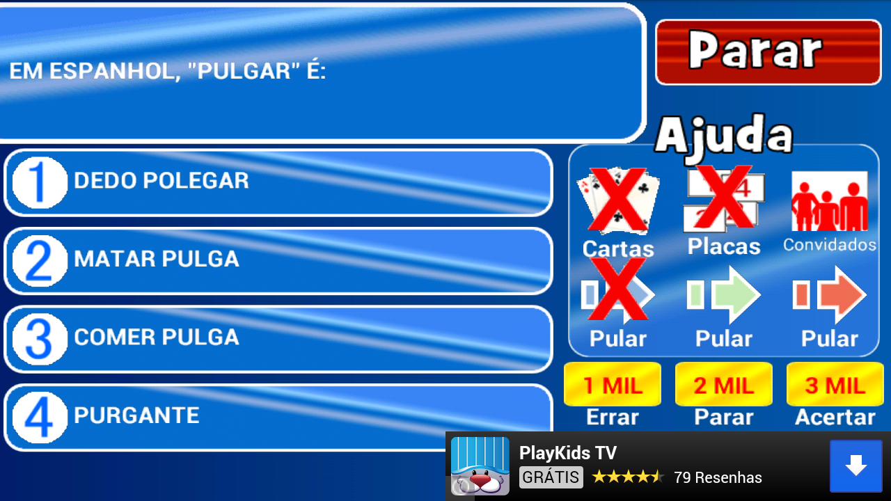 Show do Milhão - O Melhor - screenshot