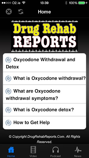 Oxycodone Withdrawal Detox
