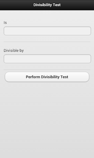 DivisibilityTest