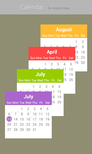 【免費工具App】Calendar for Android Wear-APP點子