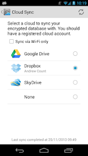 Safe In Cloud Password Manager - screenshot thumbnail