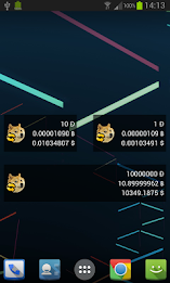 DogeWidget(Doge2BTC&Doge2EUR) poster 2