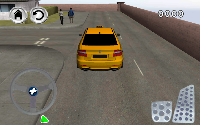 Free Crazy town taxi Parking Screen 3