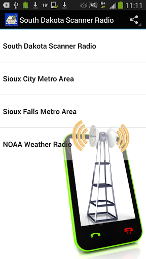 South Dakota Scanner Radio