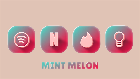 Mint Melon Icon Pack 1
