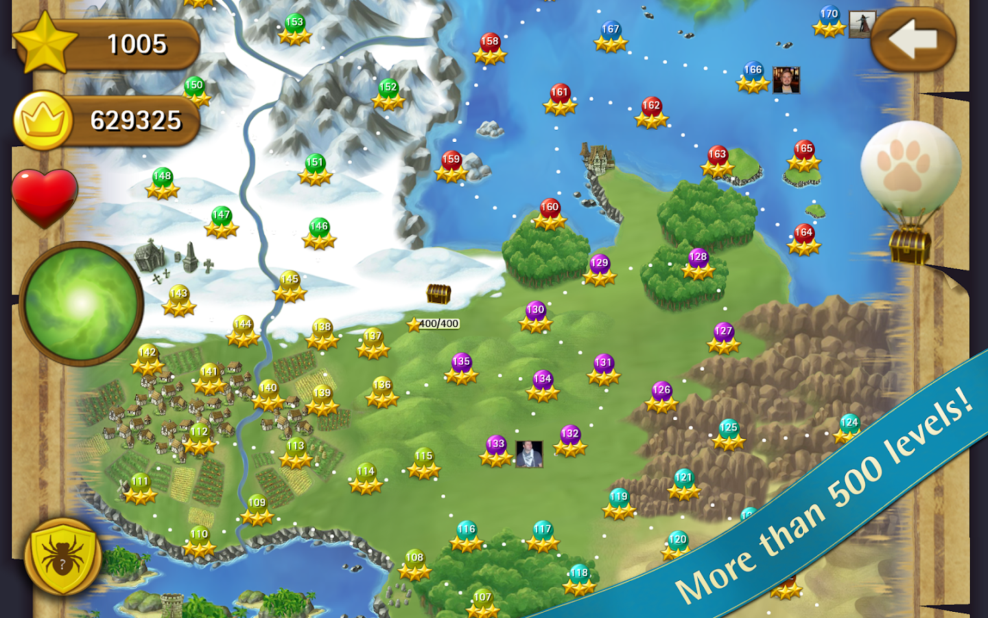 Bubble Witch Saga - screenshot