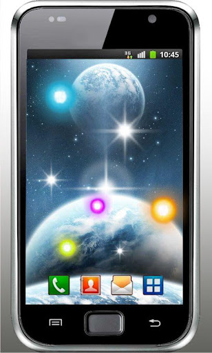 Galaxy Sistems live wallpaper