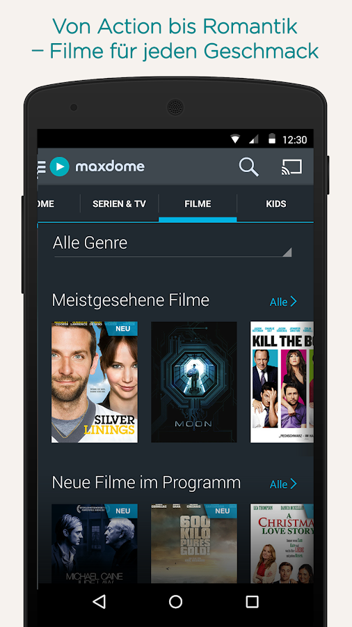 Maxdome App