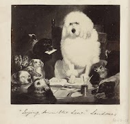 Fotoreproductie van een prent naar een schilderij van Edwin Henry Landseer