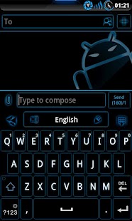 How to mod GOKeyboard Theme Glow Blue 2.0 unlimited apk for android