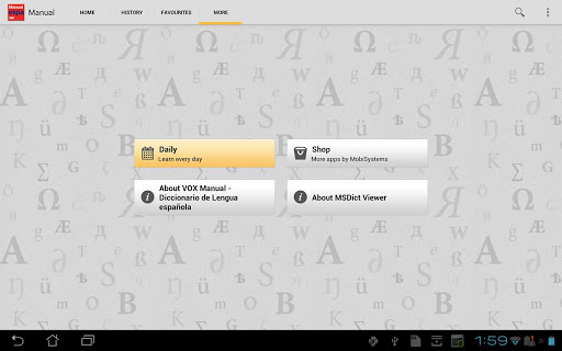 【免費書籍App】Vox Spanish Advanced Dictionar-APP點子