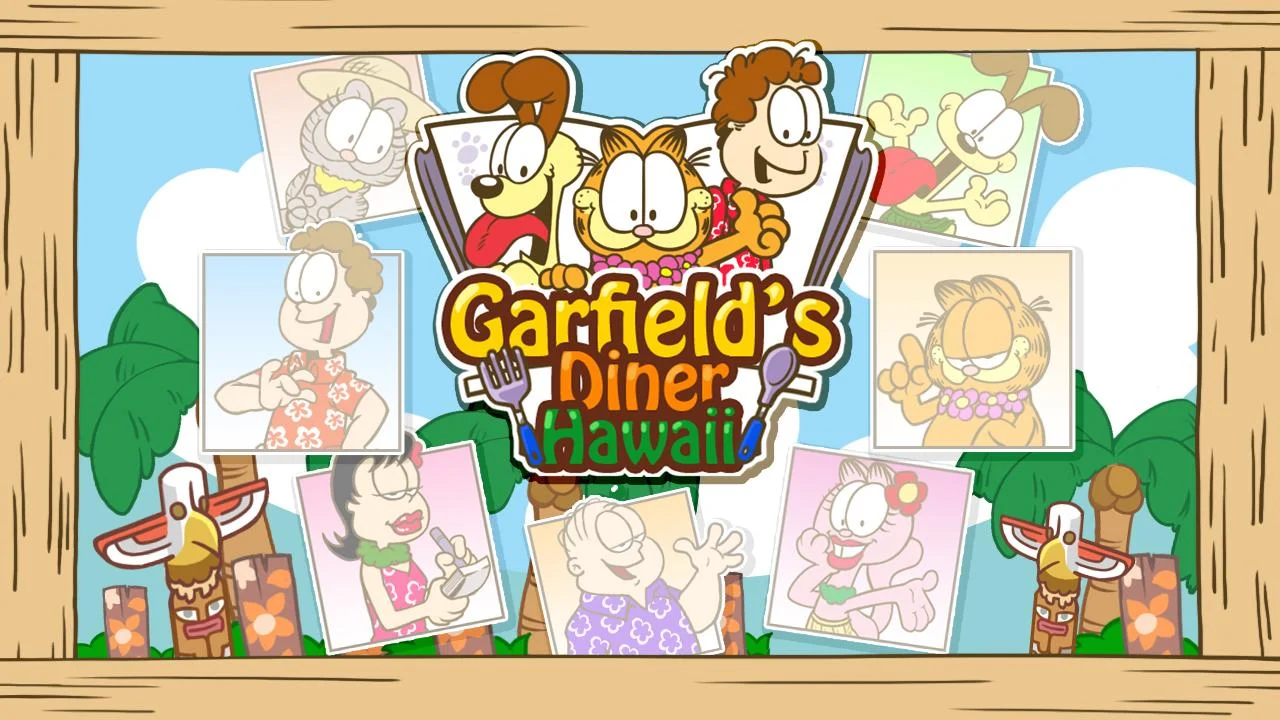   Garfield’s Diner Hawaii: captura de tela 