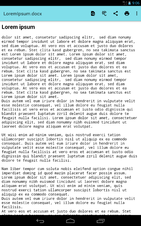    Office Documents Viewer- screenshot  