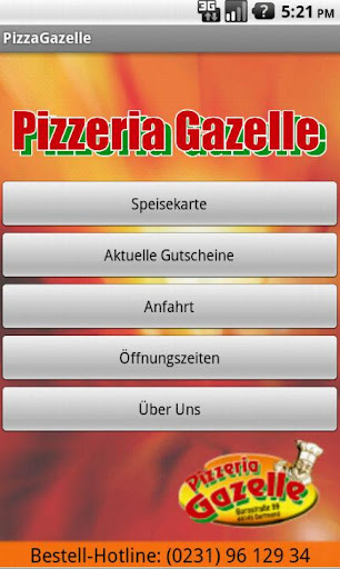 【免費購物App】Pizza Gazelle Dortmund-APP點子