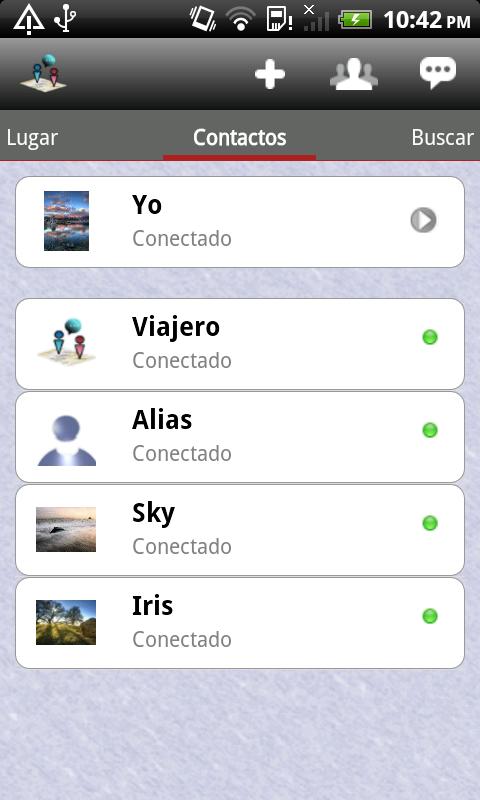 Android application Phone Tracker-IM Map Navigator screenshort