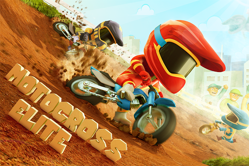 【免費賽車遊戲App】Motocross Elite Free-APP點子