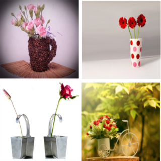 wallpaper flowerpots